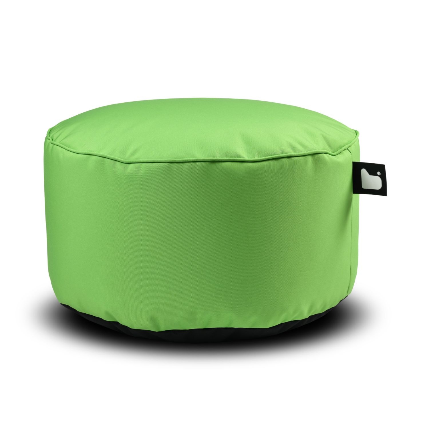 b-bag Extreme Lounging Sitzhocker b-poufe Outdoor Lime Outdoor-Sitzhocker aus Polyestergewebe