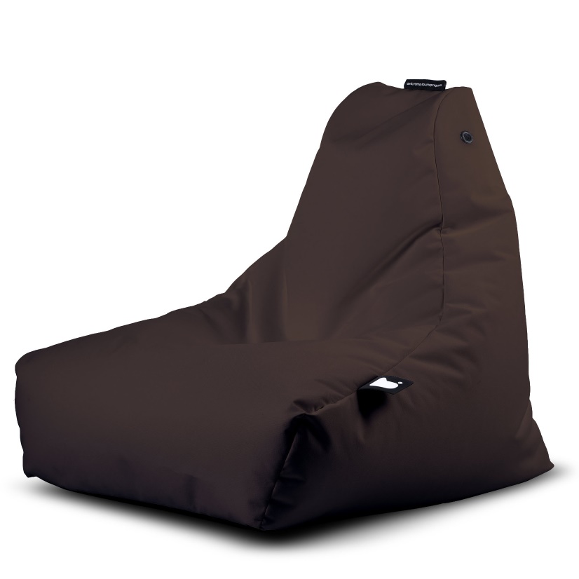 b-bag extreme lounging Sitzsack mini-b Brown In & Outdoor wasserabweisend