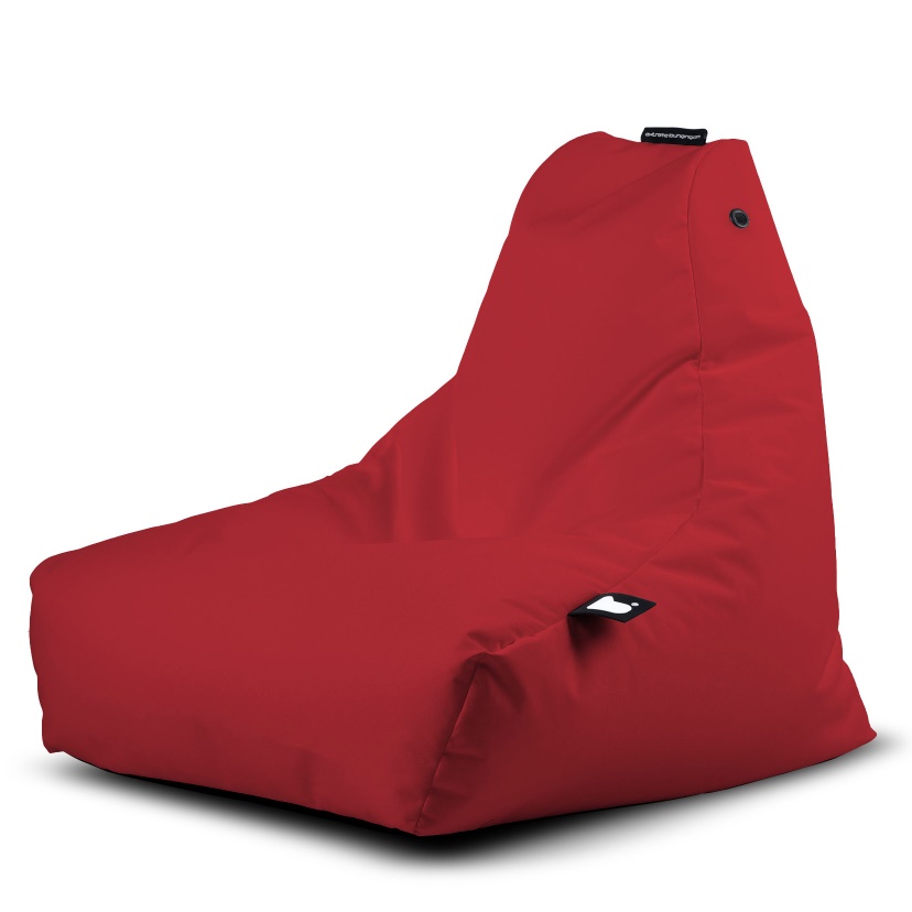 b-bag extreme lounging Sitzsack mini-b Red In & Outdoor wasserabweisend