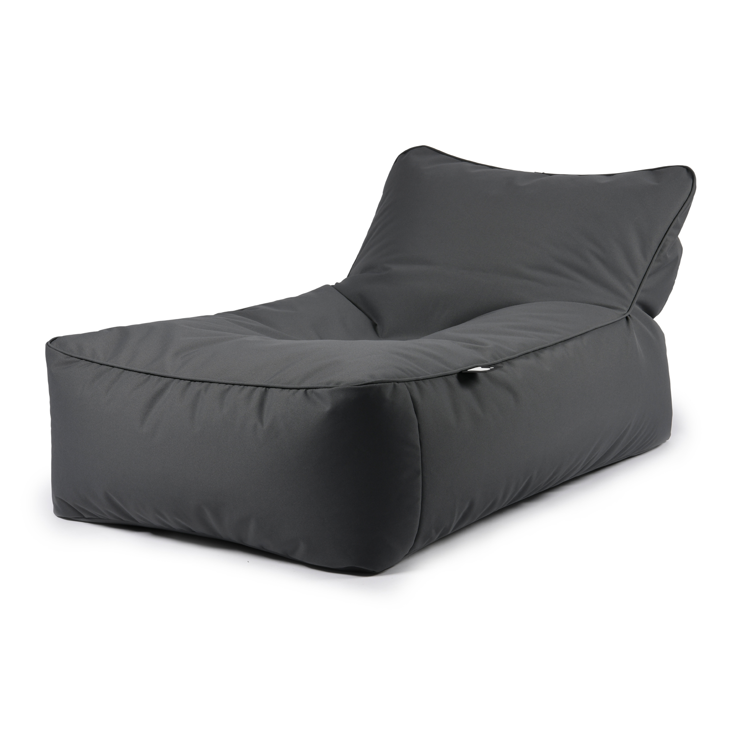 b-bed extreme lounging Sonnenliege Grau 65x80x120cm leicht wasserabweisend pflegeleicht  bequem