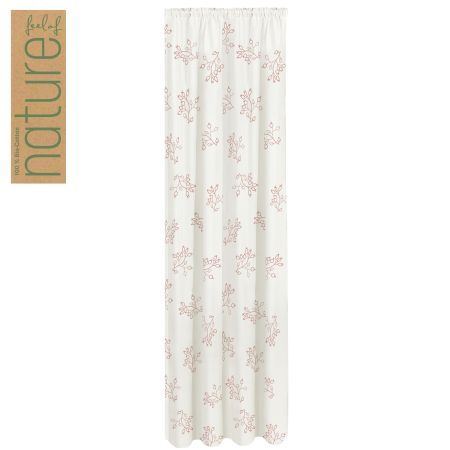 NEUTEX Schal Vorhang ® INUIT – weinrot ROMODO 245x145 cm