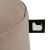 b-bag Extreme Lounging Sitzhocker b-poufe Wildleder Stone #2