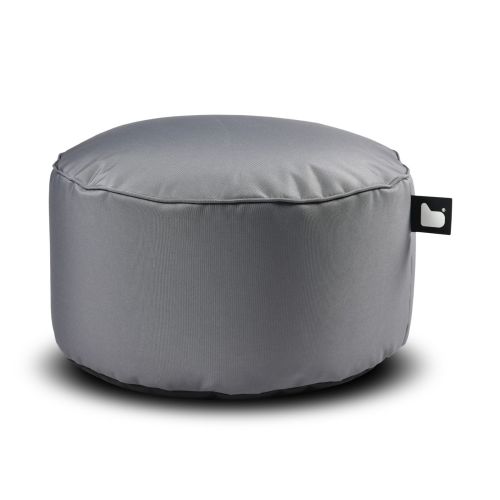 b-bag Extreme Lounging Sitzhocker b-poufe Outdoor Grey